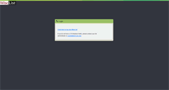 Desktop Screenshot of lists.wisc.edu