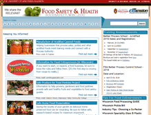 Tablet Screenshot of foodsafety.wisc.edu