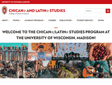 Tablet Screenshot of chicla.wisc.edu