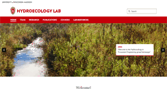 Desktop Screenshot of hydroecology.cee.wisc.edu