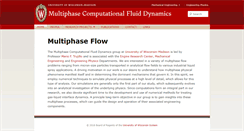 Desktop Screenshot of multiphaseflow.erc.wisc.edu