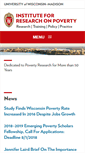 Mobile Screenshot of irp.wisc.edu