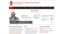 Desktop Screenshot of biostat.wisc.edu