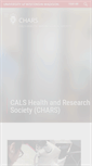 Mobile Screenshot of chars.cals.wisc.edu