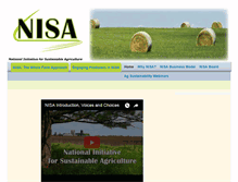 Tablet Screenshot of nisa.cals.wisc.edu