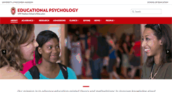 Desktop Screenshot of edpsych.education.wisc.edu